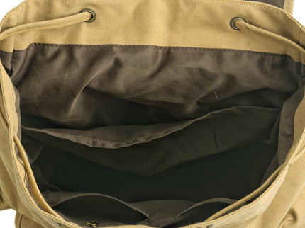Militärische Leinwand-Rucksack | INTERLAKEN