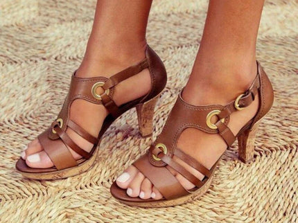 Annabella | Handgefertigte Premium-Sandalen mit Absatz