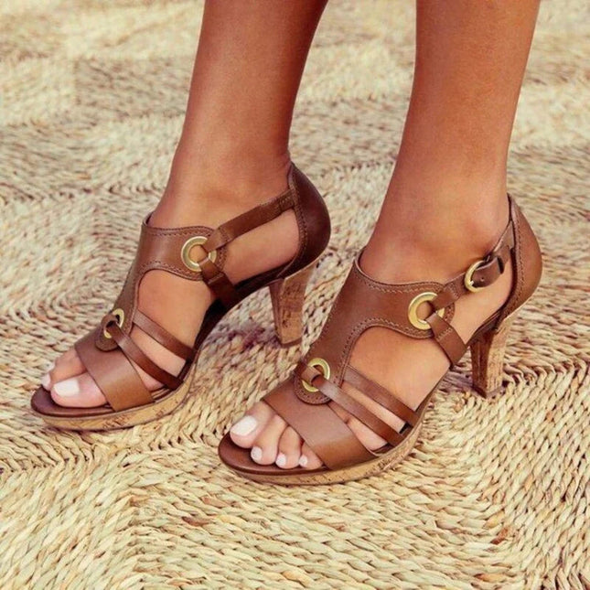 Annabella | Handgefertigte Premium-Sandalen mit Absatz