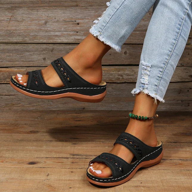 Leichte bequeme Sommerschuhe für sonniges Wetter