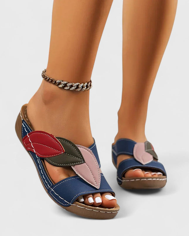 Orthopädische Slip-On Sandalen für ganztägigen Komfort