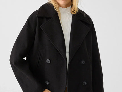 Schicke zweireihige kurze Jacke