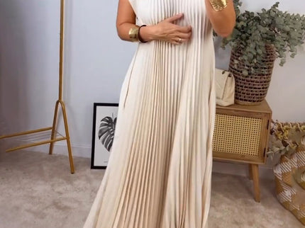 Petra™ – Zeitloses & Bequemes Plissiertes Kleid