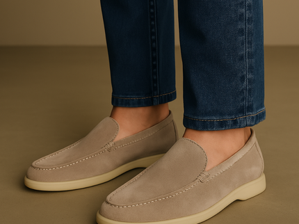 Eleganter Beige Herren Loafer