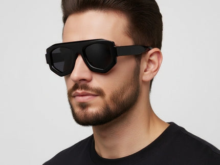BERGAMO | Sonnenbrille mit flachem Oberteil