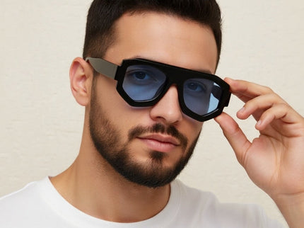 BERGAMO | Sonnenbrille mit flachem Oberteil