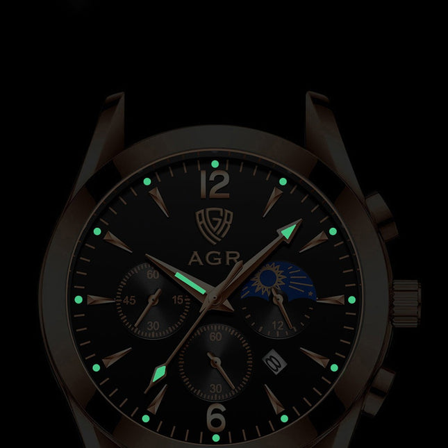 Luxus-Uhr mit handgefertigem Armband