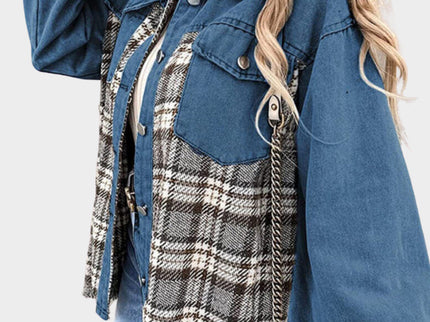 Lina - Stylische Denim-Jacke für den Herbst für Frauen