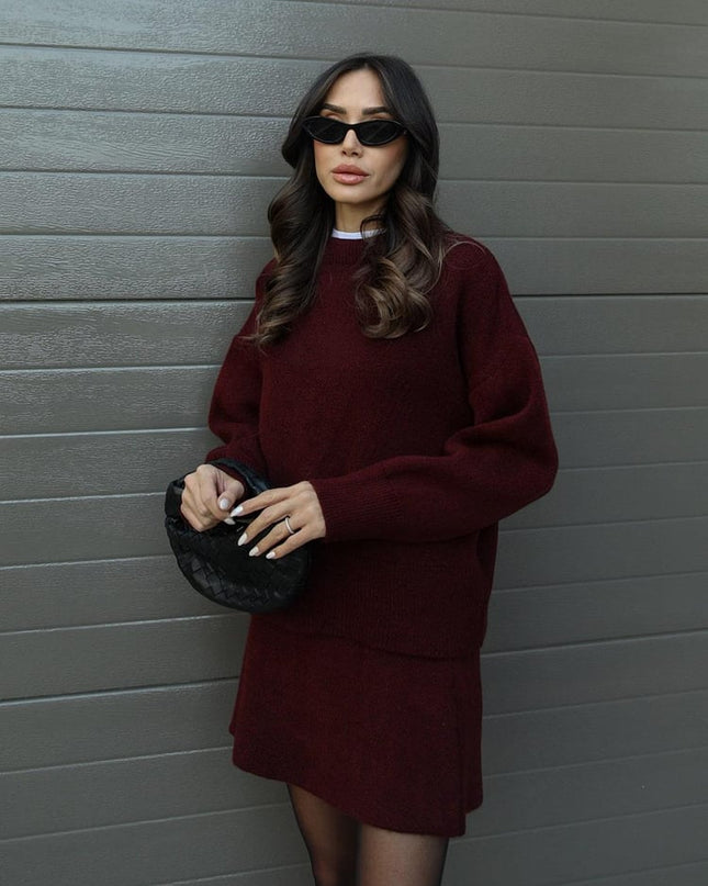 Lucie™ - Sanftes Herbstensemble aus Wolle