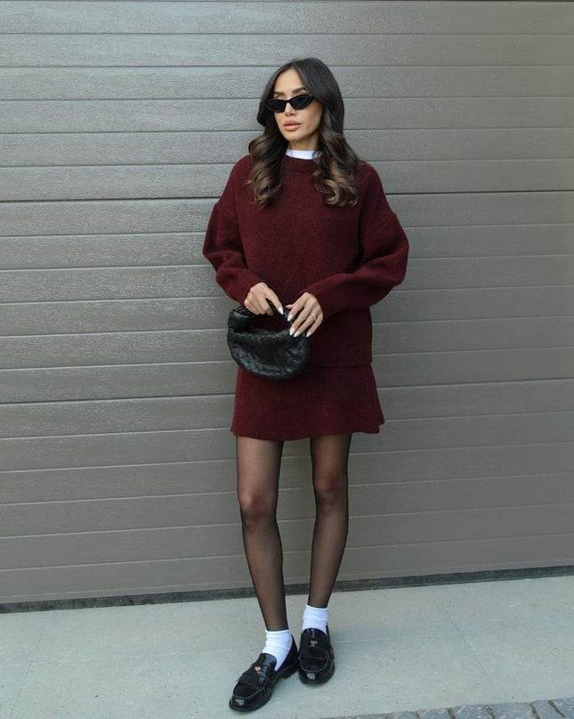 Lucie™ - Sanftes Herbstensemble aus Wolle