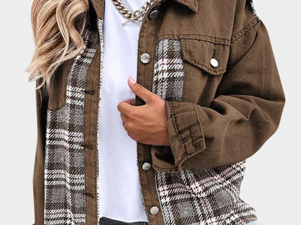 Lina - Stylische Denim-Jacke für den Herbst für Frauen