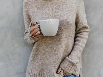 Schicker Clara-Rollkragenpullover für mühelosen Stil