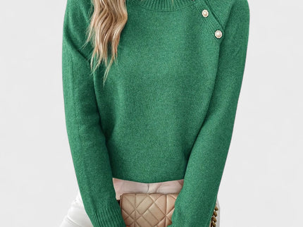 Emmi – Eleganter asymmetrischer Ein-Schulter-Pullover
