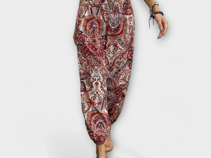 Scarlett - Hose mit ethnischer Grafik