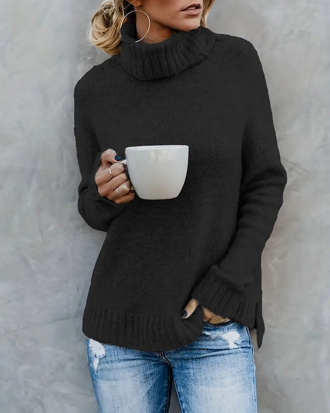 Schicker Clara-Rollkragenpullover für mühelosen Stil