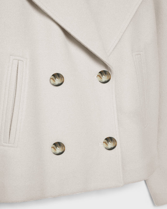 Schicke zweireihige kurze Jacke