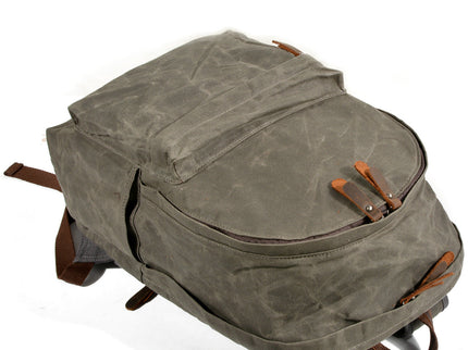 Vintage Canvas Rucksack | AMSTERDAM