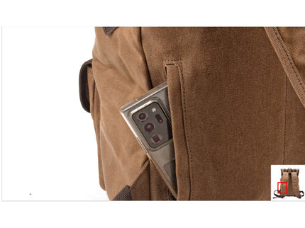 Canvas Reise-Rucksack | VADUZ