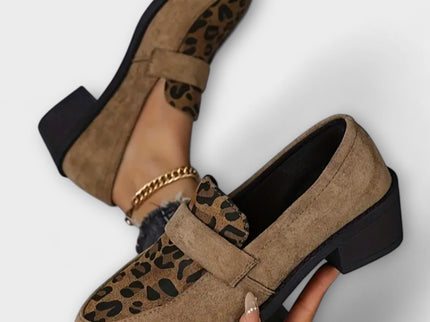 Elisa - Elegante Damenschuhe mit Leopardenmuster