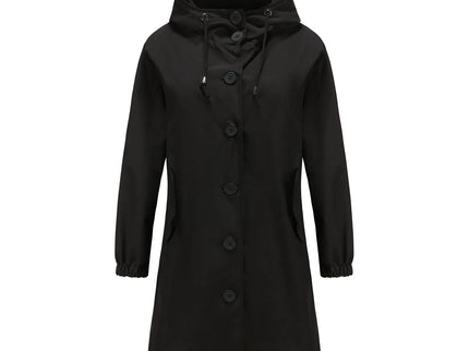 Flieder - Stylischer Damen-Windbreaker mit wasserdichter Kapuze