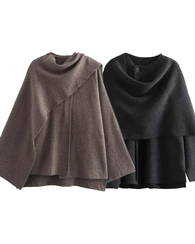 Gemütlicher schicker Strickpullover für Damen