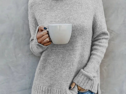 Schicker Clara-Rollkragenpullover für mühelosen Stil