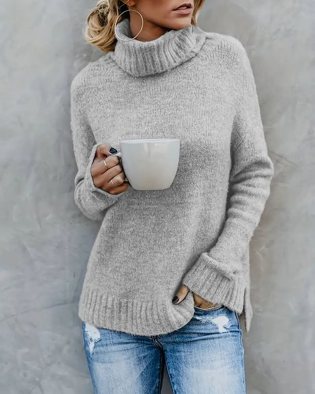 Schicker Clara-Rollkragenpullover für mühelosen Stil