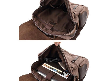Kleine Canvas-Rucksack | PRAGUE