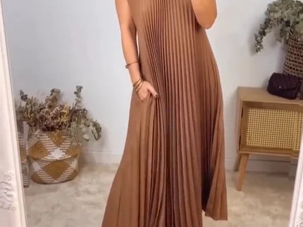 Petra™ – Zeitloses & Bequemes Plissiertes Kleid