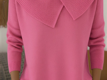 Lucia | Pullover mit Weichem Kragen