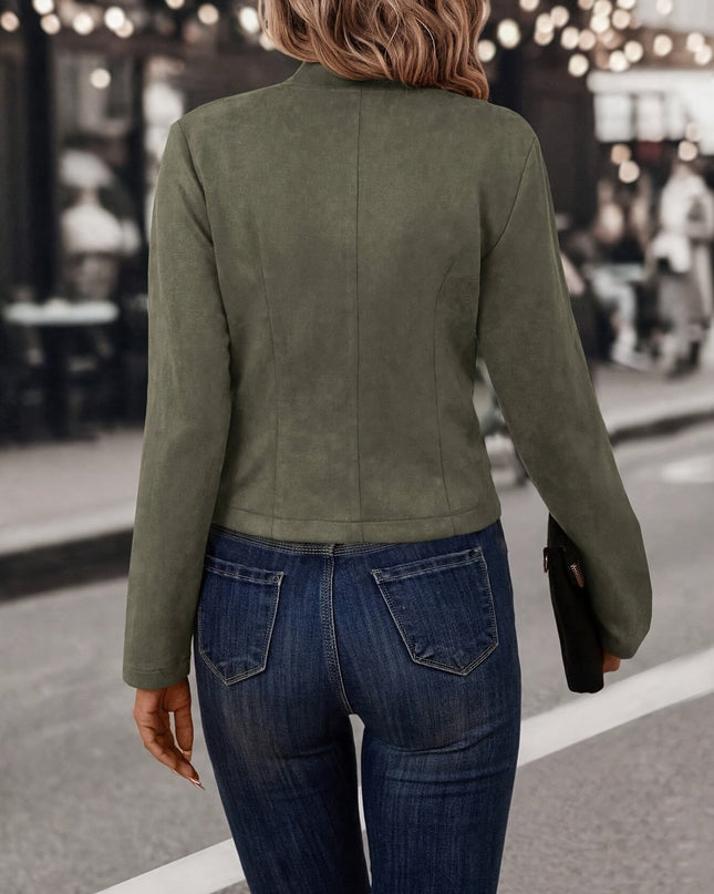 Doris - Stylische doppelseitige Open Front Jacke für die modebewusste Frau