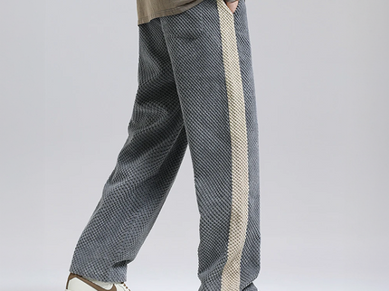 Cord-Jogginghose mit Waffelmuster