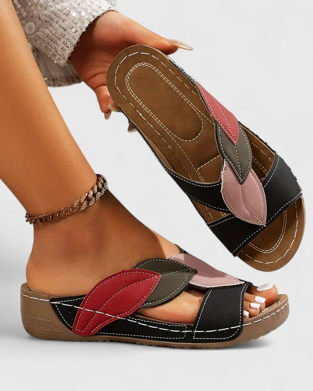 Orthopädische Slip-On Sandalen für ganztägigen Komfort