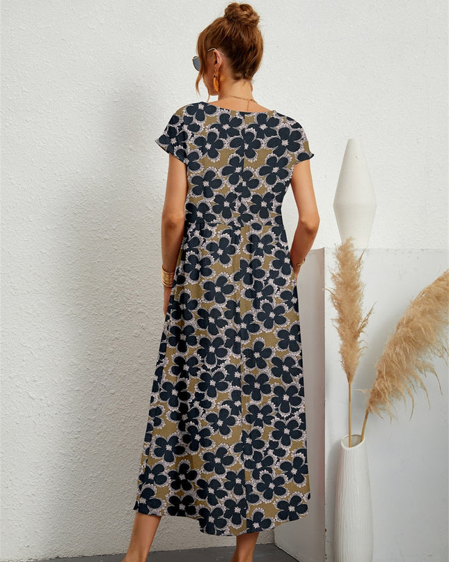 Locker geschnittenes Sommerkleid für Damen