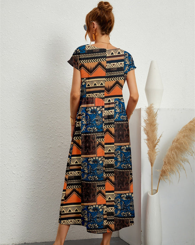 Locker geschnittenes Sommerkleid für Damen