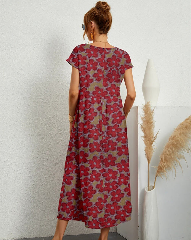 Locker geschnittenes Sommerkleid für Damen