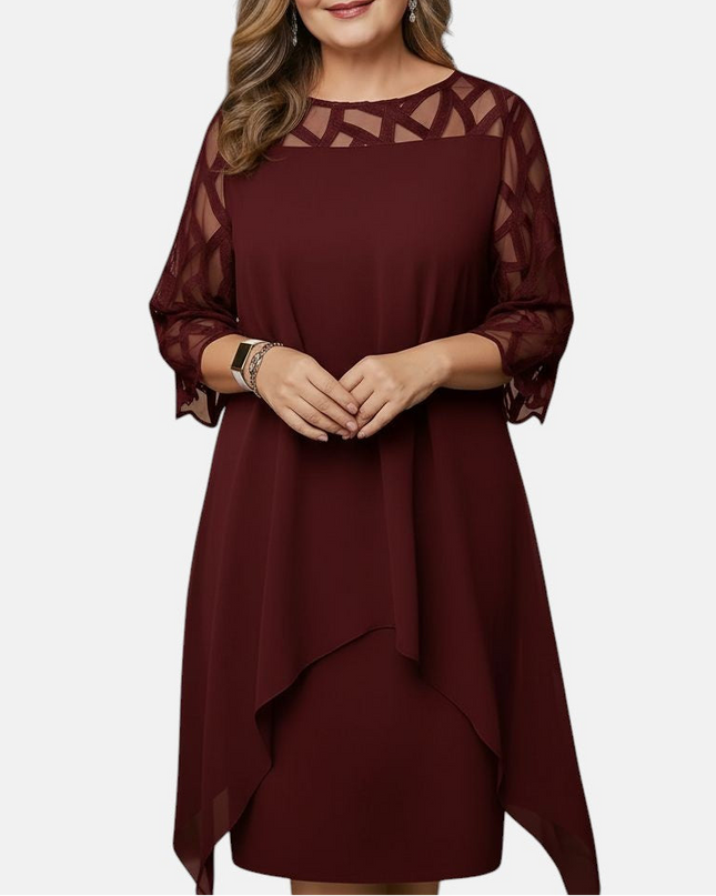Yolanda™ - Elegantes, Bequemes Midikleid