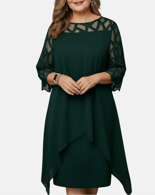 Yolanda™ - Elegantes, Bequemes Midikleid