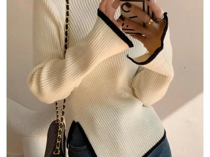 Anna | Klassischer Rollkragenpullover für Damen
