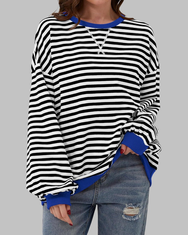 Falara | Lässiger gestreifter Pullover