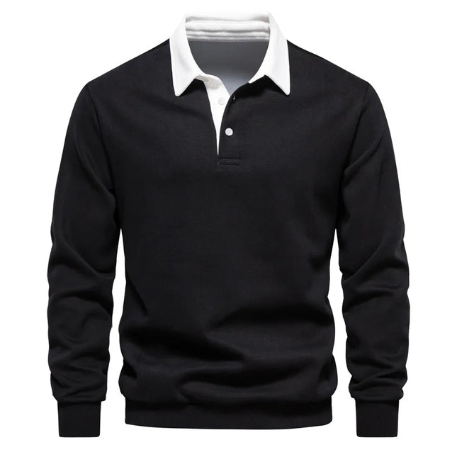 Raphael | Klassisches Rugby-Poloshirt für Herren