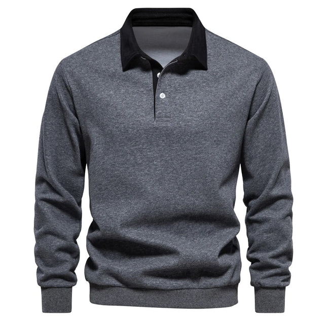 Raphael | Klassisches Rugby-Poloshirt für Herren