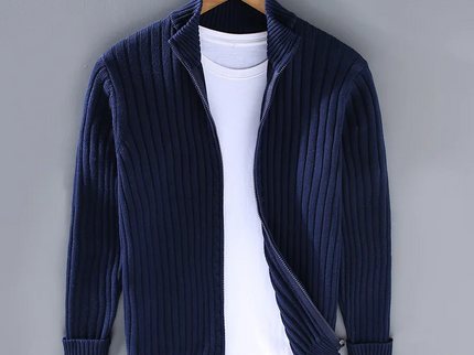 Ruben™ | Lässige Zip-Up Strickjacke