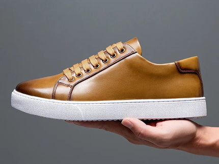 David™ - Herren Turnschuhe aus Leder