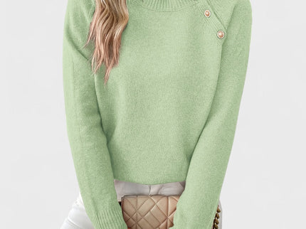 Emmi – Eleganter asymmetrischer Ein-Schulter-Pullover