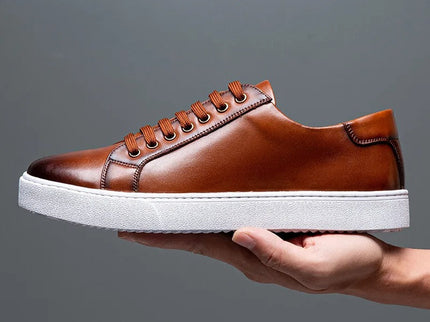 David™ - Herren Turnschuhe aus Leder