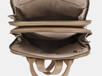 Stylischer Lederrucksack für Frauen mit verstellbaren Riemen