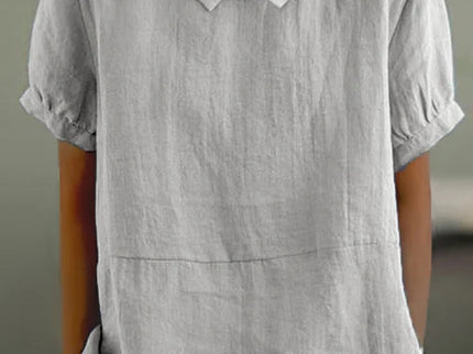 JASMINA - LOCKERE LEINENBLUSE