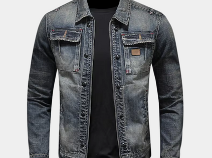 NATHAN - Trendige Denim-Jacke für Männer