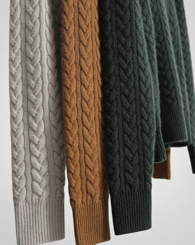 Britta | Eleganter Damenpullover mit Raffinierten Knöpfen